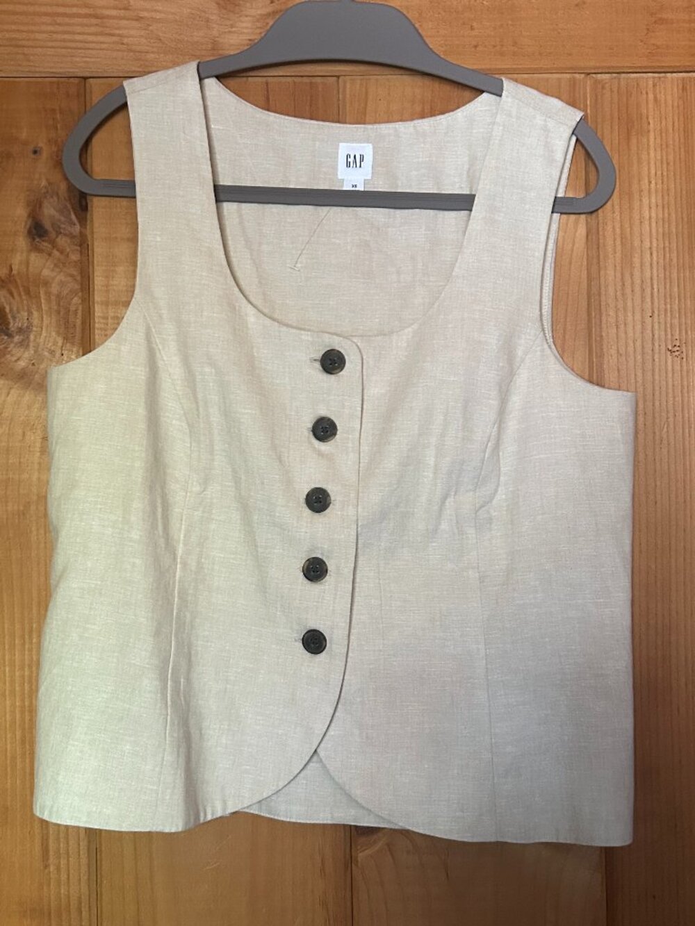 Gap Linen Top (Size XS) - Like New